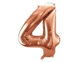 BALONY 40 ZŁOTO-RÓŻ 34'' 2szt