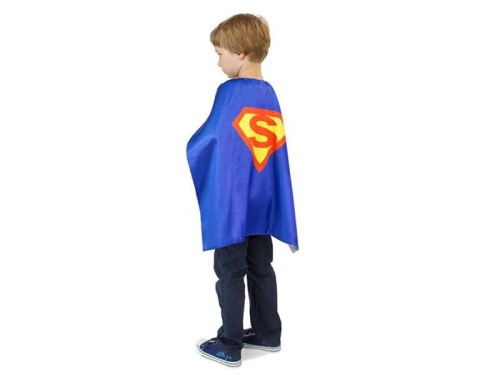 PELERYNA SUPERMAN NIEBIESKA 58cm